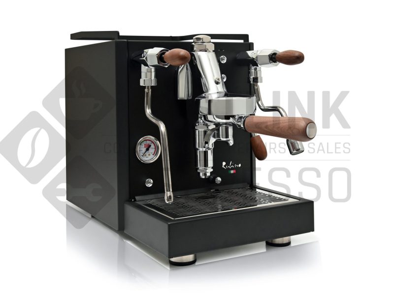 Quick Mill Rubino Black with Timber