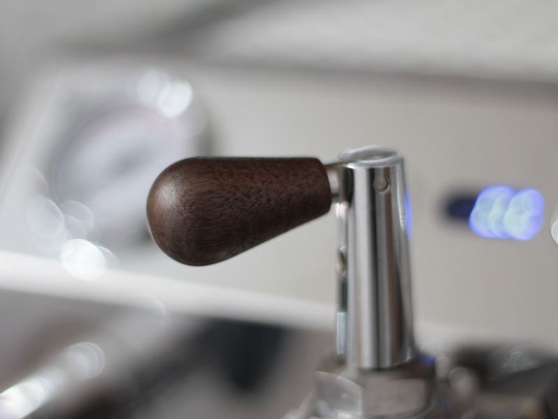 Flow Control Walnut Handle