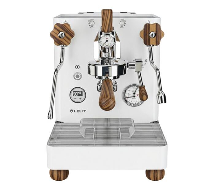 Lelit Bianca V3 White/Zebrano