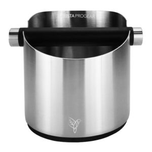 Barista Pro Gear Silver Knock Bin
