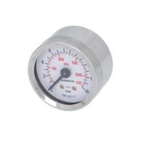 Pressure Gauge Group Head E61 - White