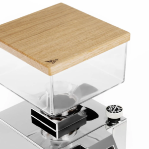 Eureka Wood Lid Coffee Hopper - Brewspire - Oak