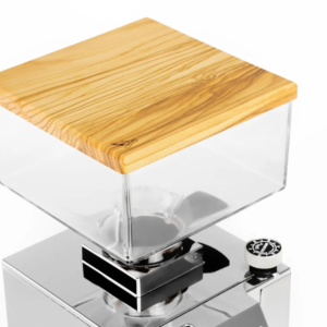 Eureka Wood Lid Coffee Hopper - Brewspire - Olive