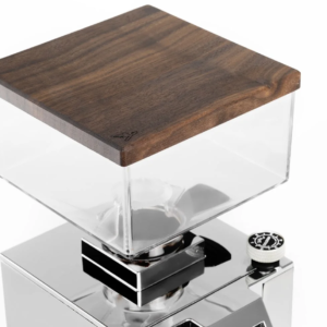 Eureka Wood Lid Coffee Hopper - Brewspire - Walnut
